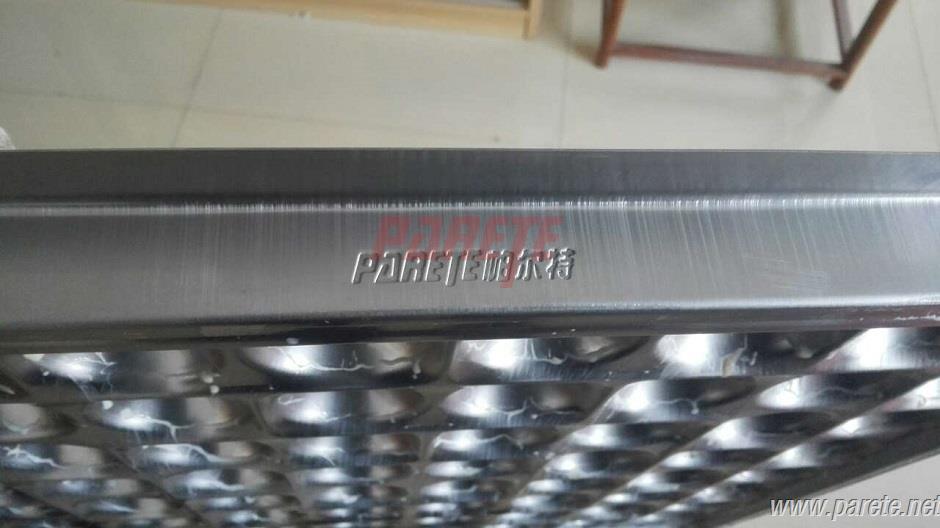 bare finish steel raised floor panel